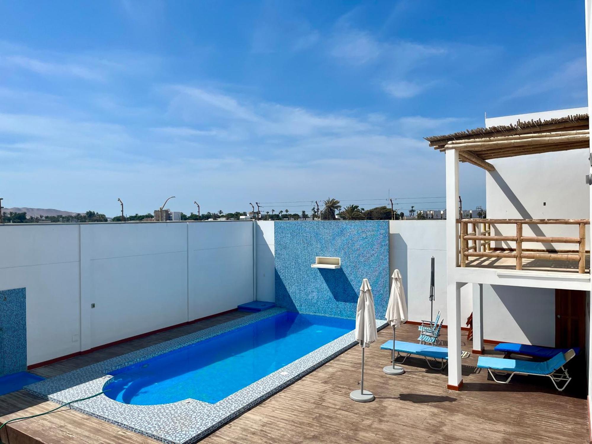 Caihuayna Apart Hotel Paracas Eksteriør billede